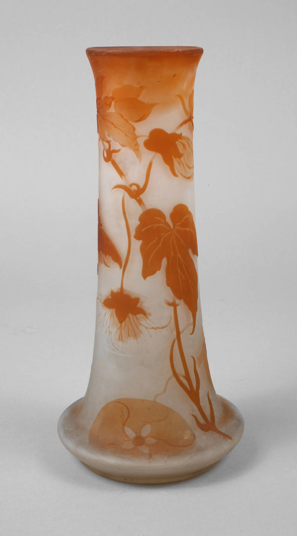 Emile Gallé Ätzglasvase