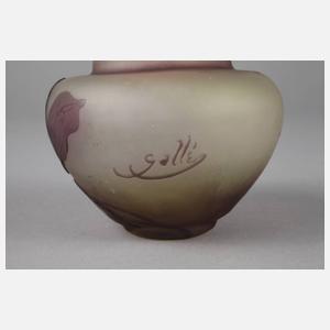 Emile Gallé kleine Jugendstilvase