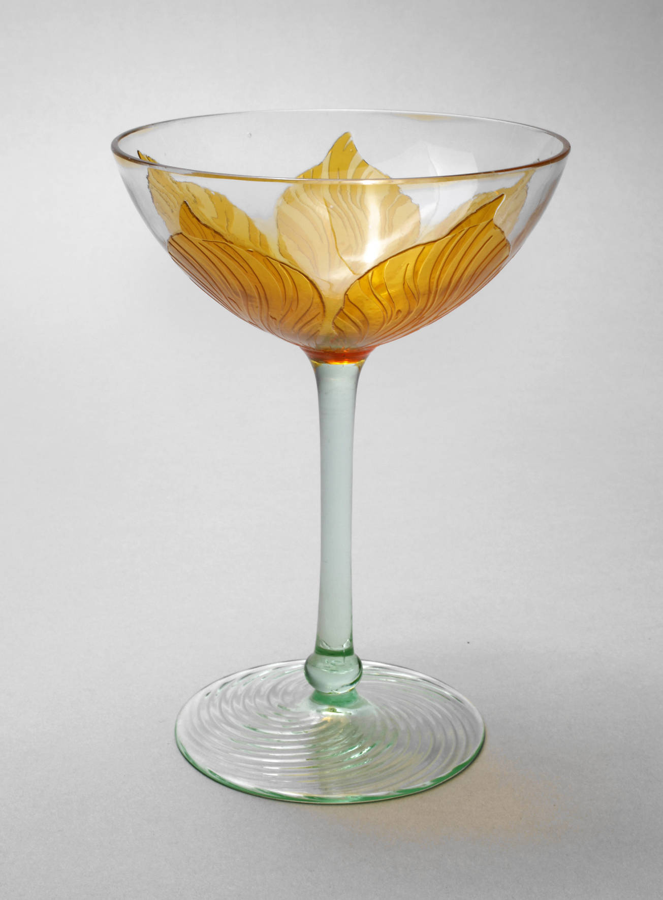 Köln-Ehrenfeld Sektschale Überfangglas