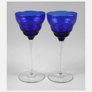 Paar Jugendstilrömer