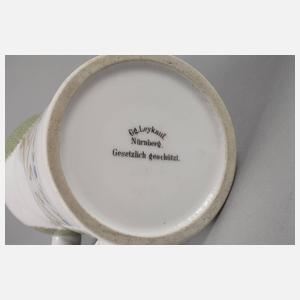 Nürnberger Erinnerungskrug Jugendstil