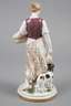 Meissen ”Mädchen mit Wachtelhund”