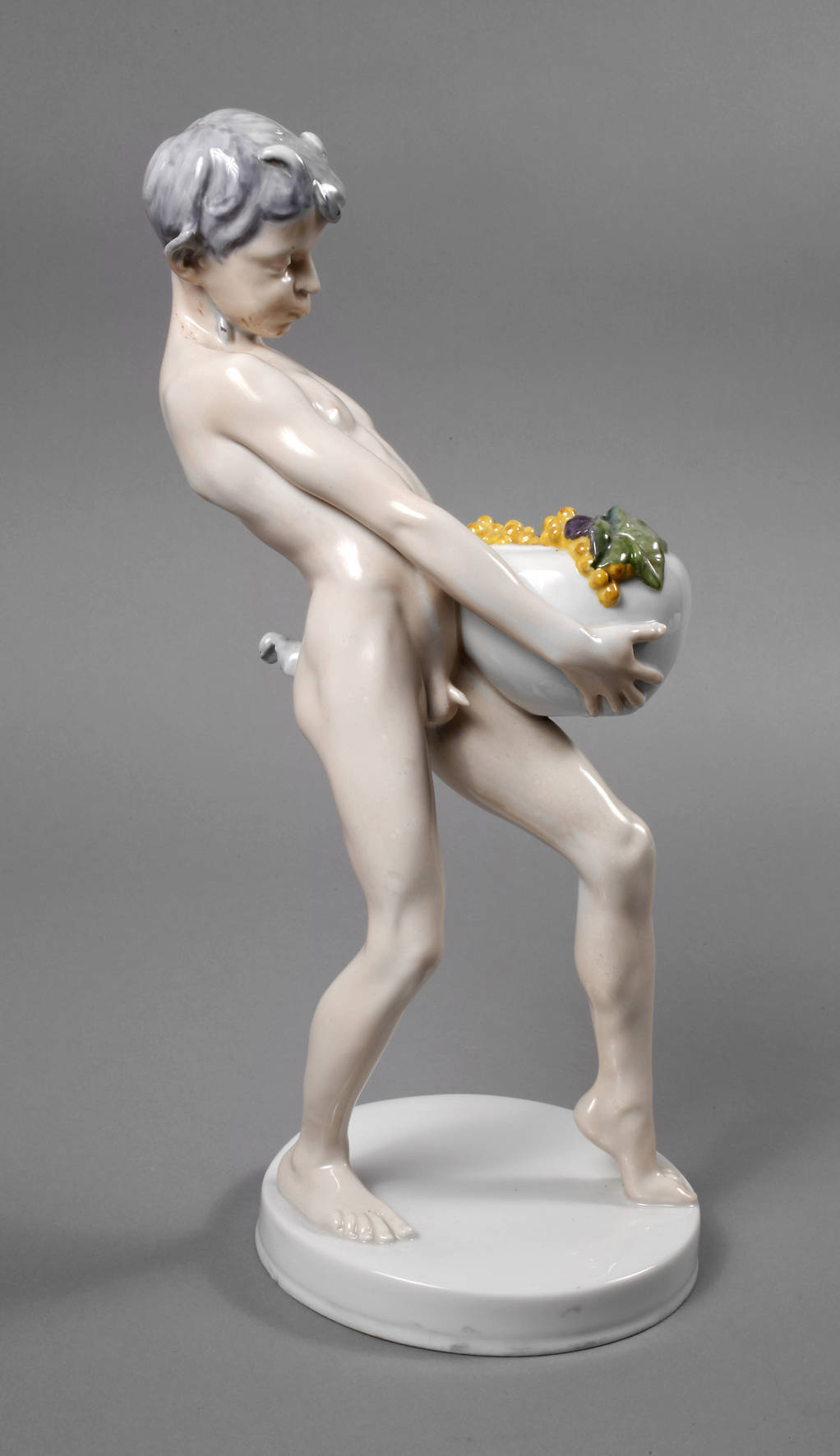 Rosenthal ”Faun mit Traubenkübel”