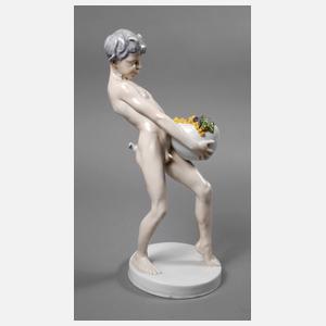 Rosenthal ”Faun mit Traubenkübel”