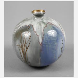 Rosenthal kleine Kugelvase Laufglasur