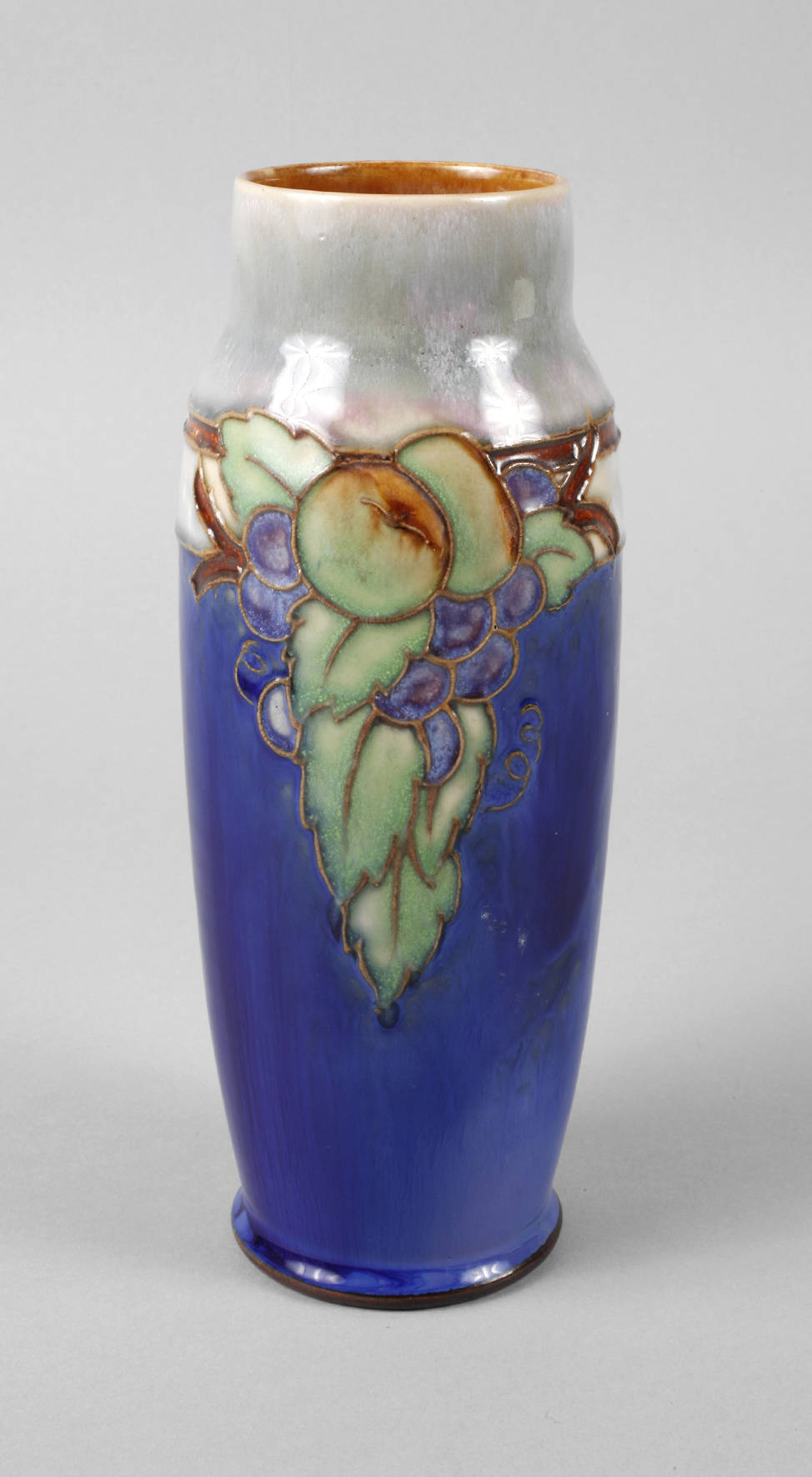 Royal Doulton Vase Früchtedekor