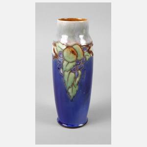 Royal Doulton Vase Früchtedekor