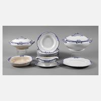 Villeroy & Boch Speiseservice ”Blaue Olga”111