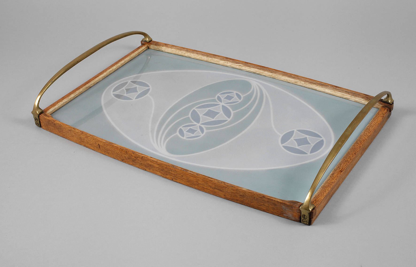 Wächtersbach großes Jugendstiltablett