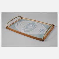 Wächtersbach großes Jugendstiltablett111