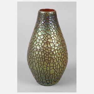 Zsolnay Pécs Vase Craquelédekor