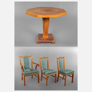 Sitzgruppe Art déco