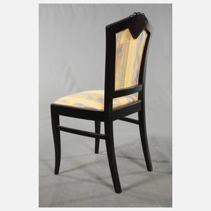 Acht Stühle Art déco