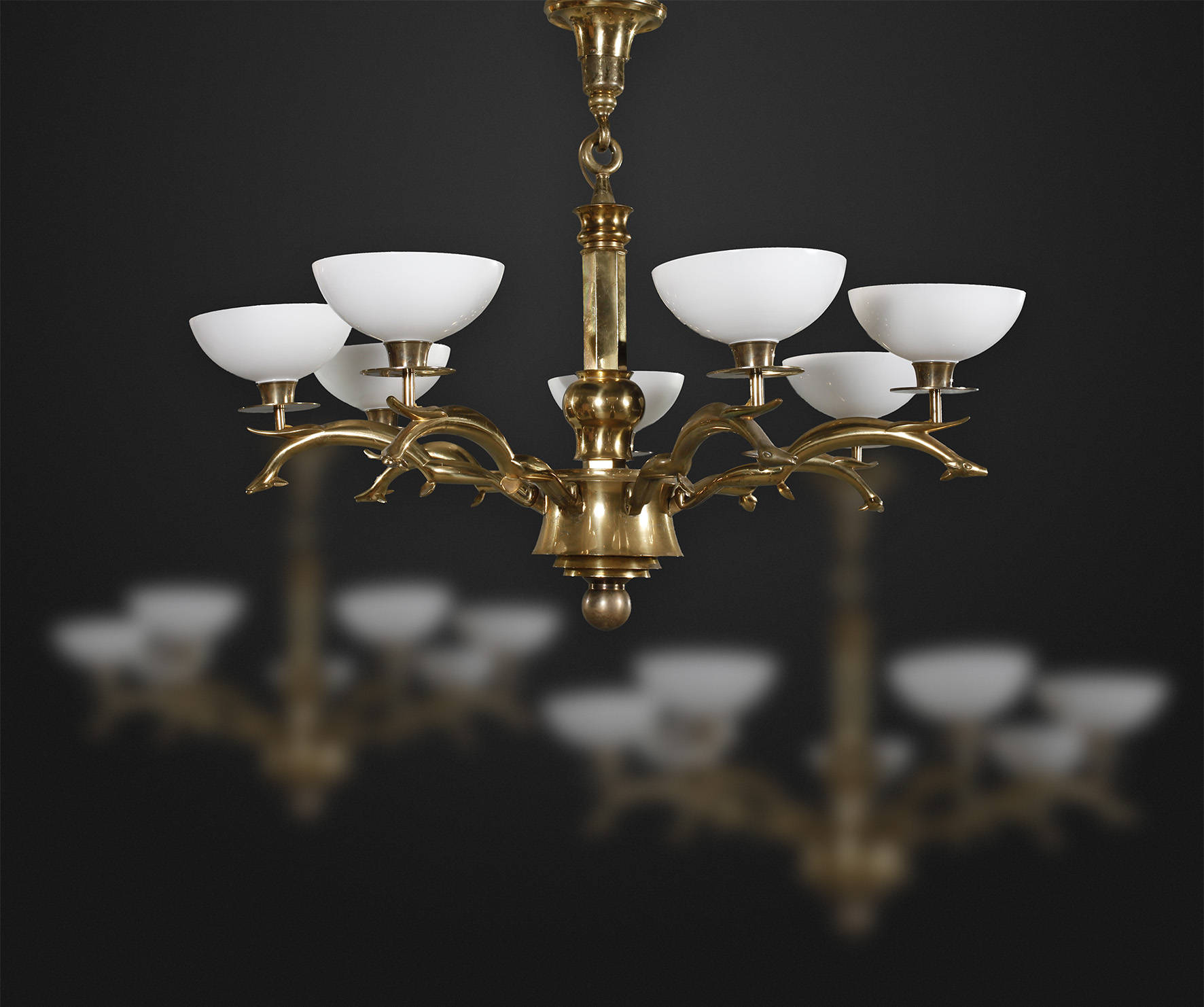 Drei Deckenlampen Arthur Hebig, Berlin