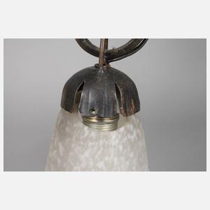 Hängelampe Schmiedeeisen