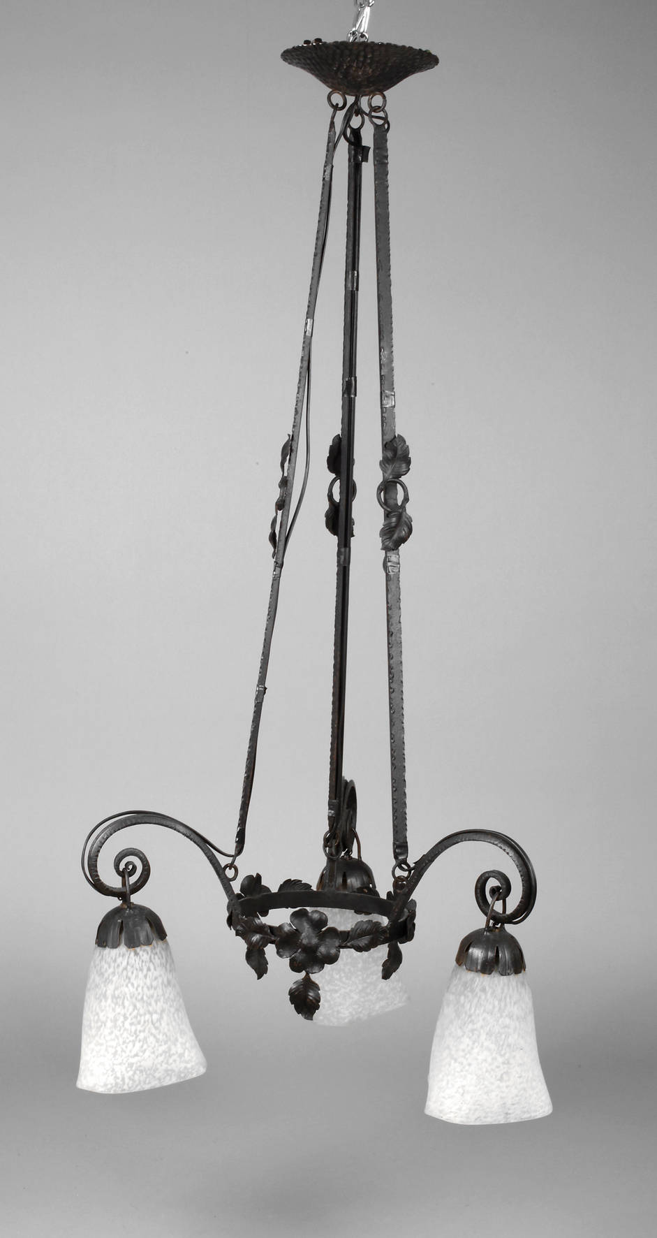 Hängelampe Schmiedeeisen