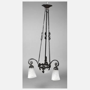 Hängelampe Schmiedeeisen