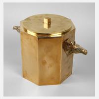 Großer Eisbehälter mit Pferdeköpfen111