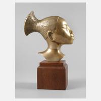 Bronzerelief Nubierin111