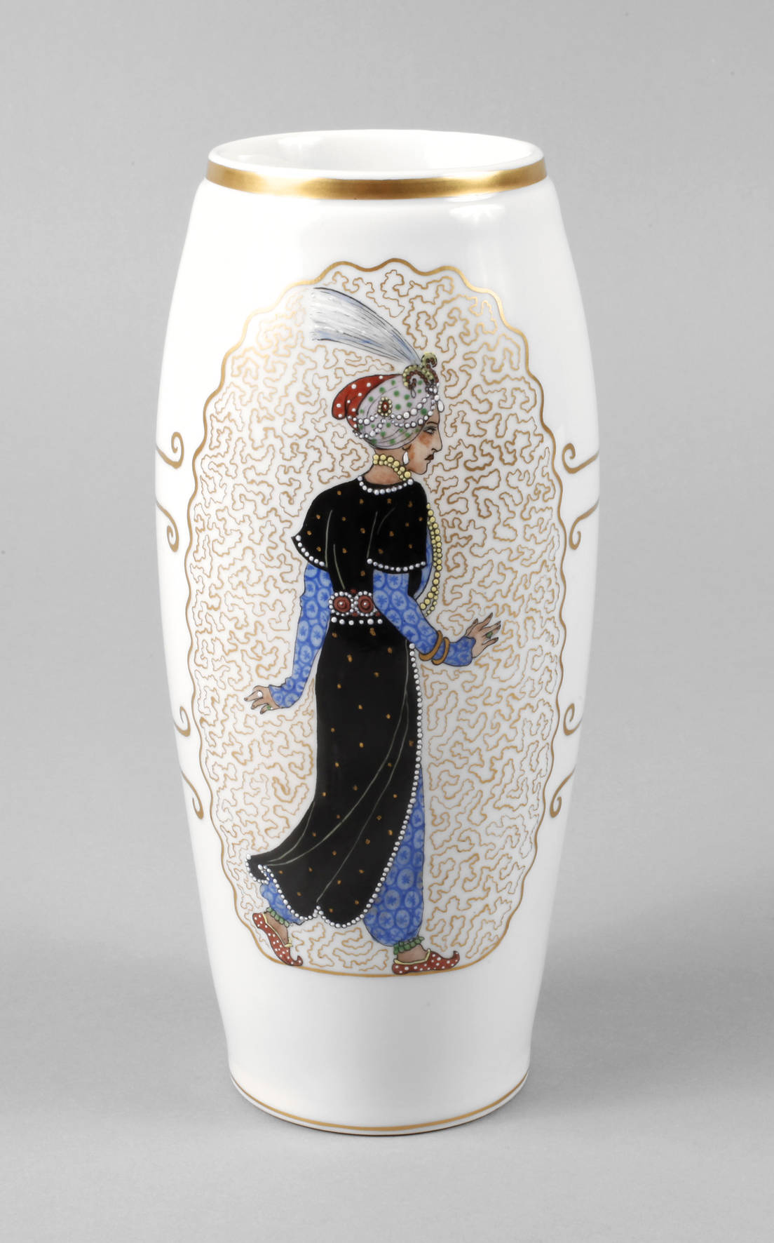 Bavaria Vase Handmalerei
