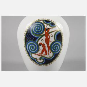 Fraureuth Deckeldose Art déco