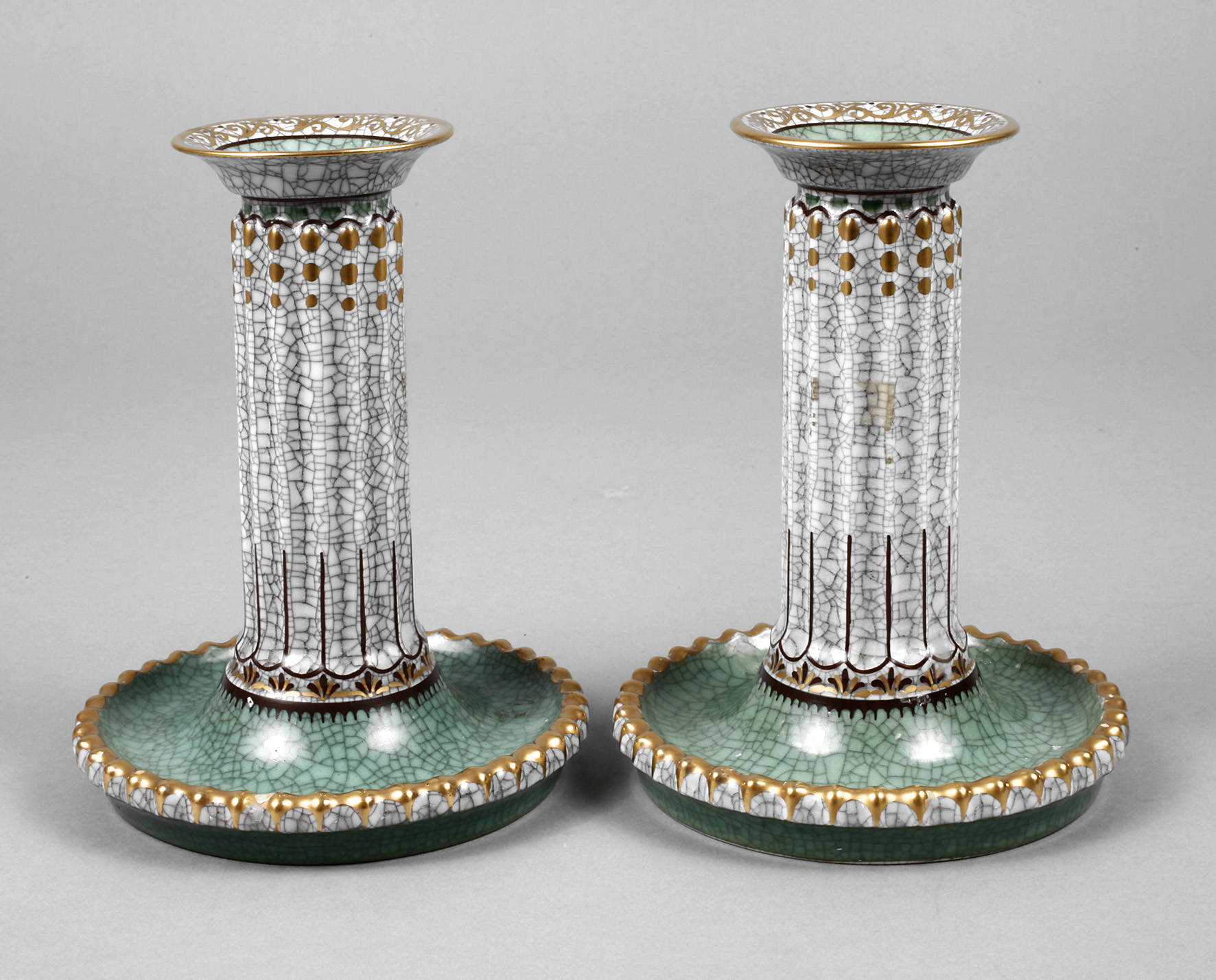 Dahl-Jensen Kopenhagen Paar Kerzenleuchter