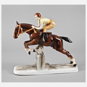 Katzhütte Springreiterin