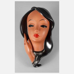 Goldscheider Wien Wandmaske