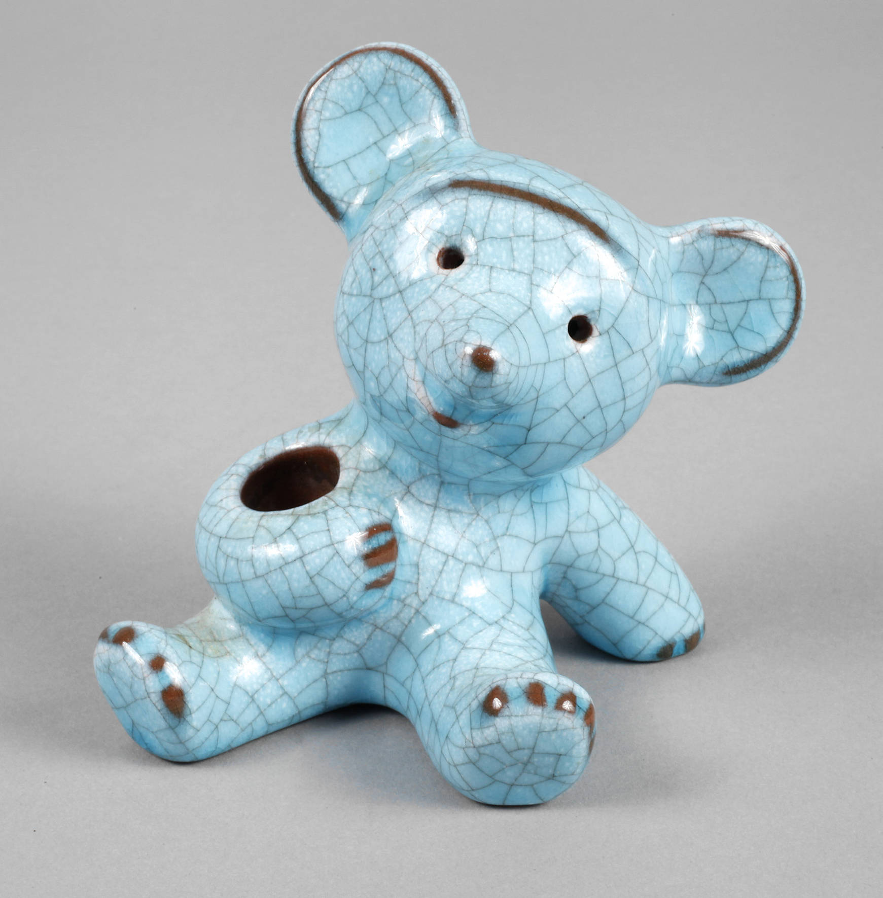 Walter Bosse kleiner Bär als Kerzenständer