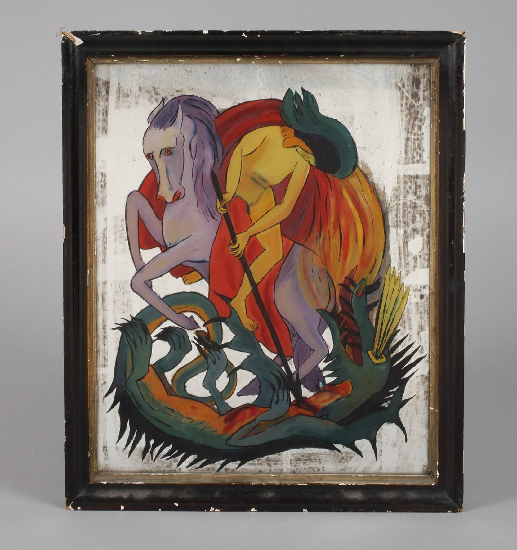 Paula Fritsch Hinterglasmalerei