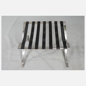 Mies van der Rohe Ottomane Barcelona Chair