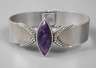 Armband mit Amethystnavette