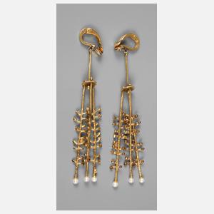 Paar Designohrhänger