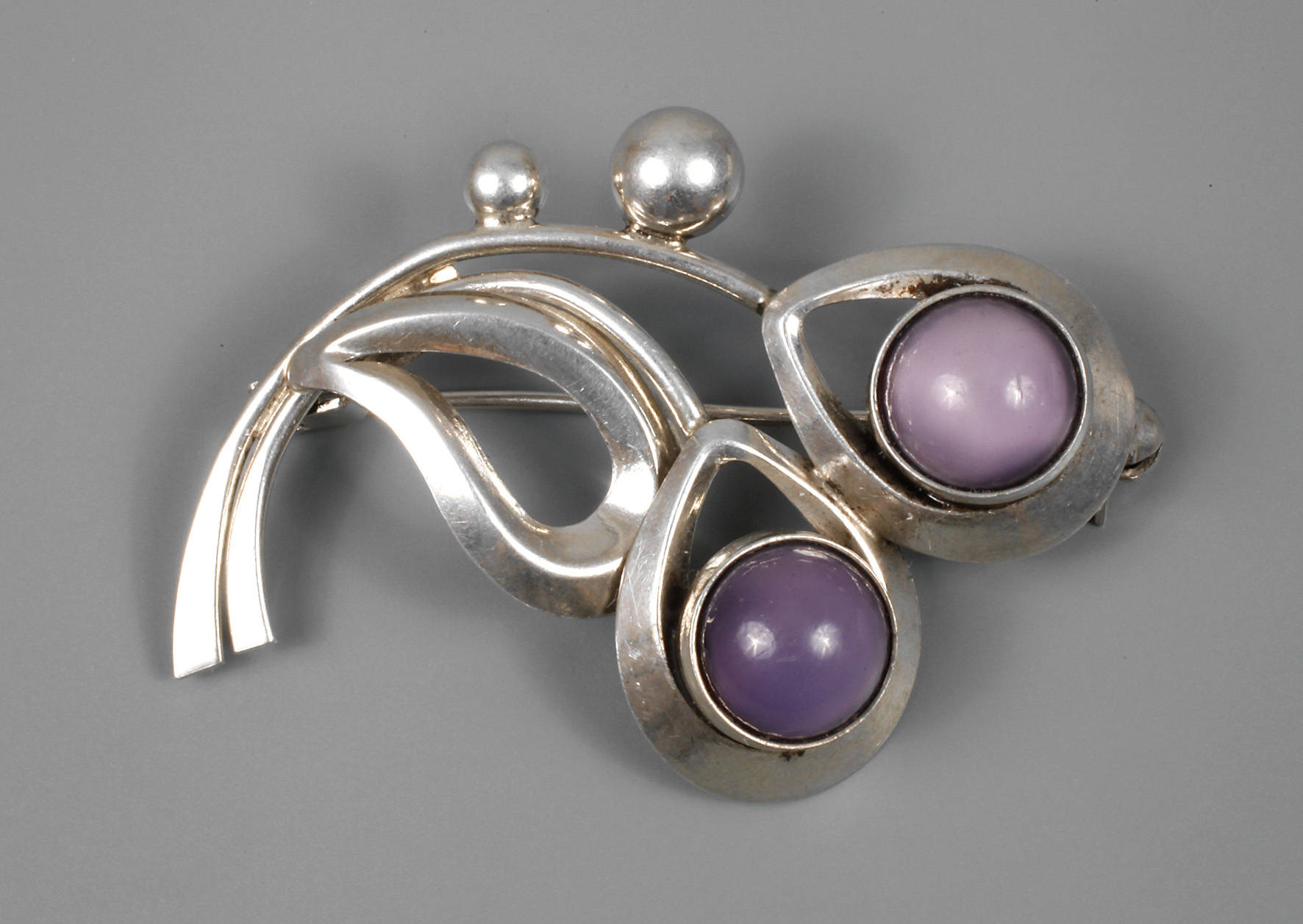 Silberbrosche Hermann Siersbol