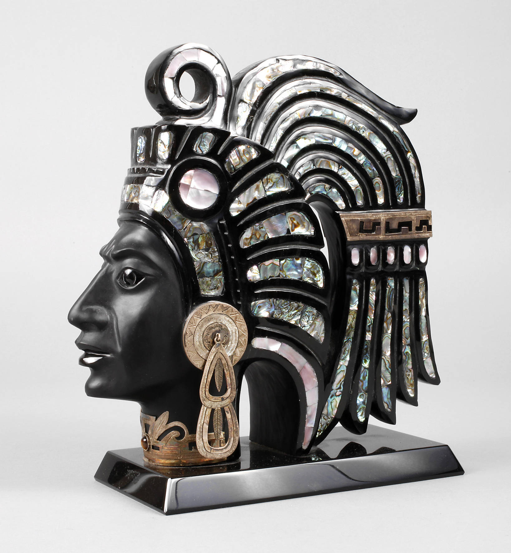 Indianer mit Federschmuck