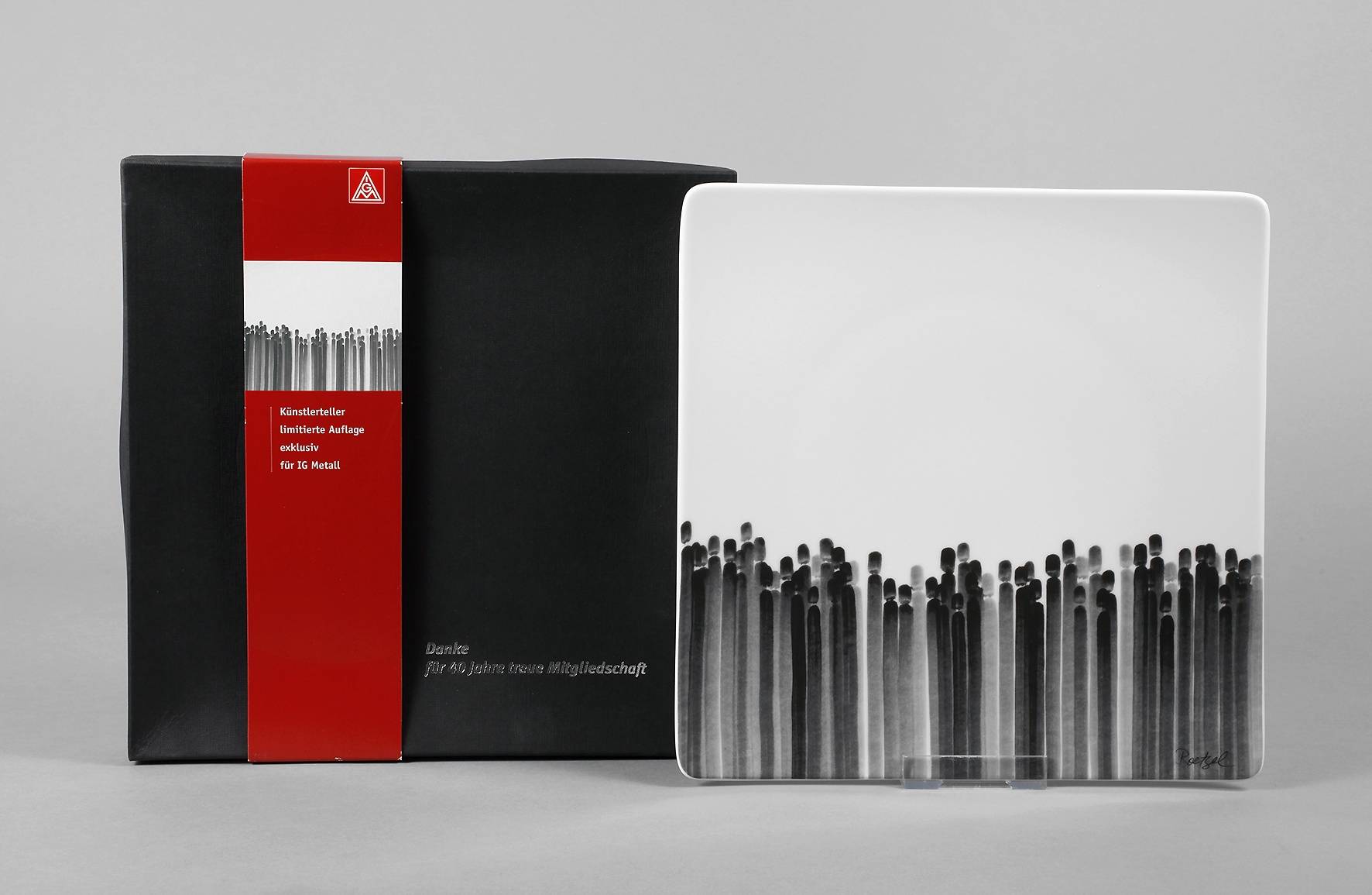 Rosenthal Künstlerteller ”Viele Zusammen”