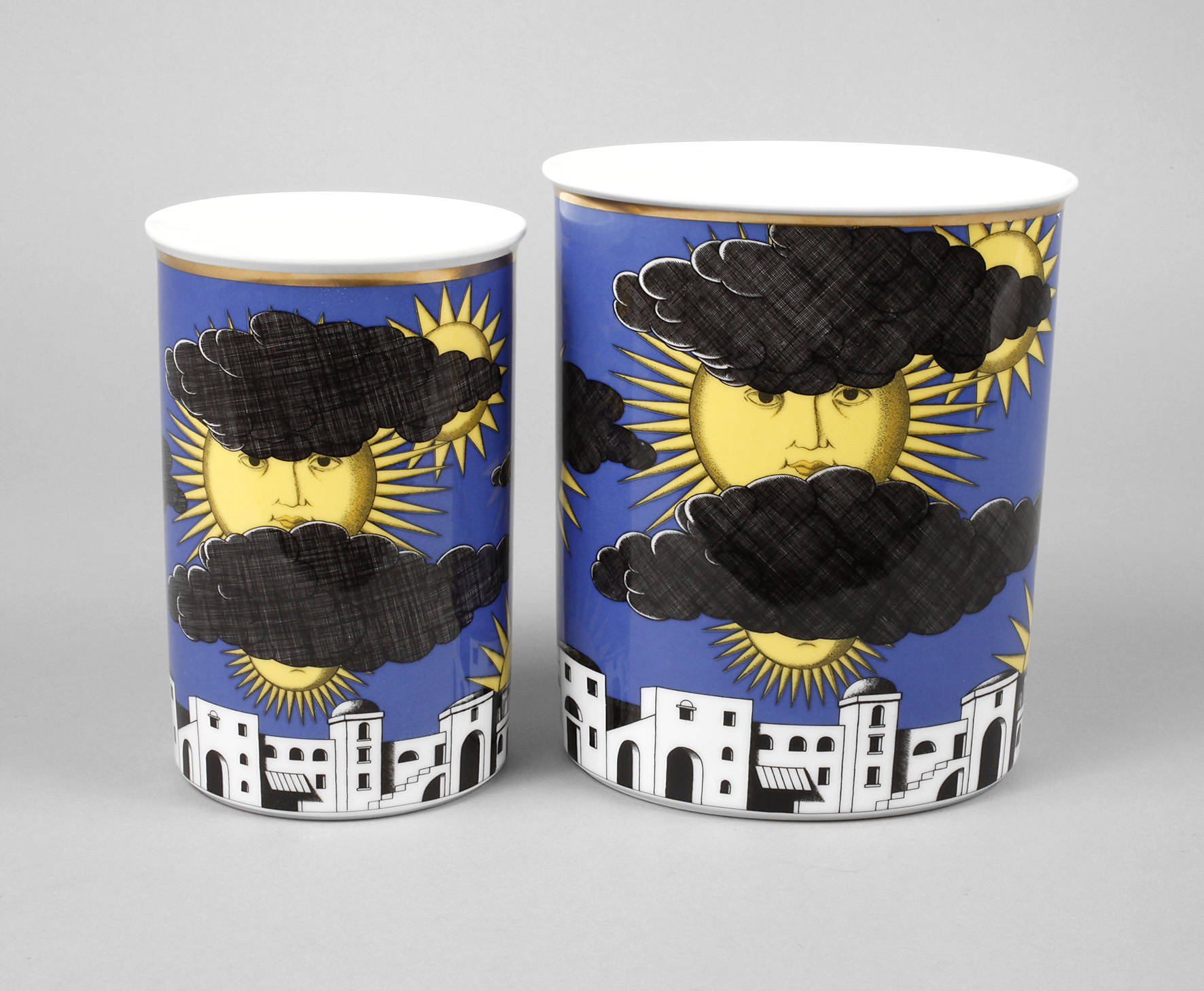 Rosenthal zwei Vasen ”Il sole de Capri”