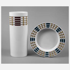 Rosenthal Vase und Schale