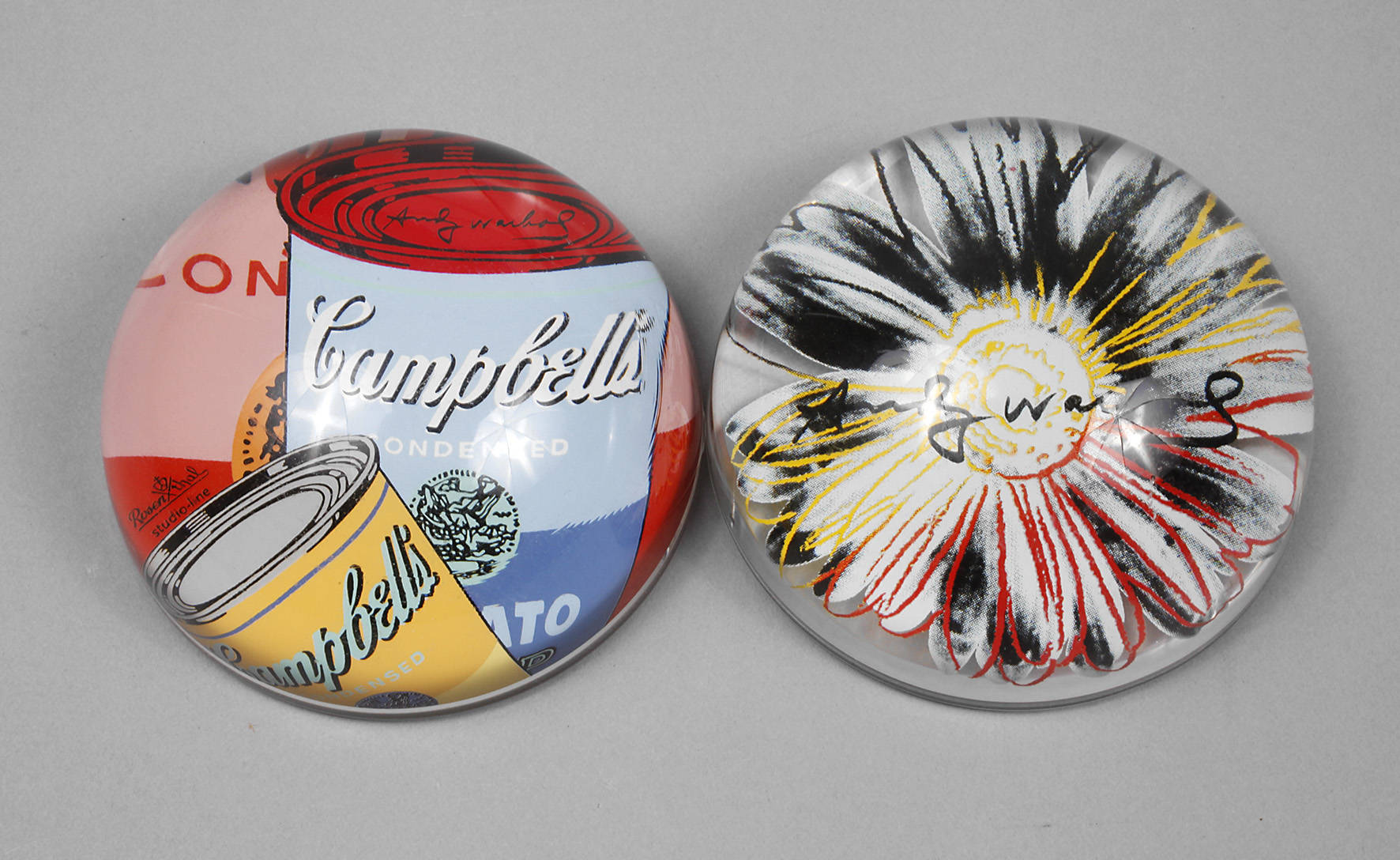 Rosenthal zwei Briefbeschwerer Andy Warhol