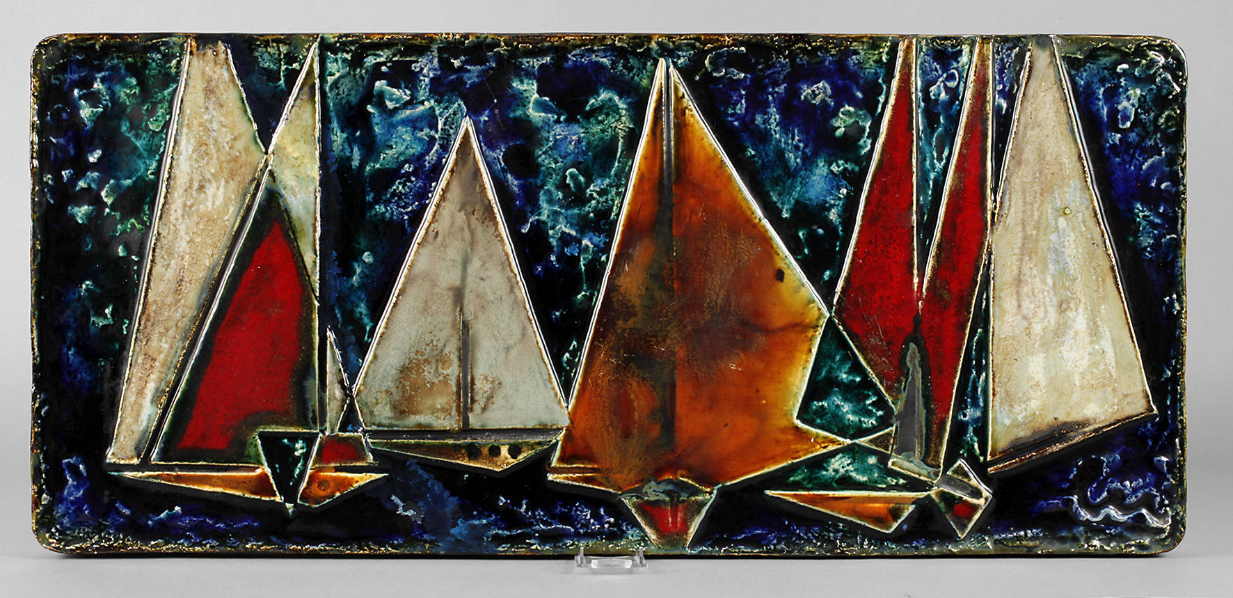 Großes Wandbild Helmut Friedrich Schäffenacker