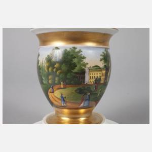 Ansichtentasse Biedermeier