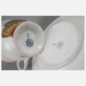 KPM Berlin Ansichtentasse Wolfenbüttel