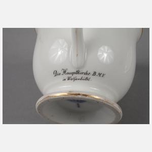 KPM Berlin Ansichtentasse Wolfenbüttel