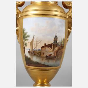 Große Amphorenvase Kauffahrteiszene