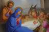 Alt-Wien Bildplatte Geburt Christi