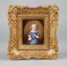 Porzellanbildplatte mit Kinderportrait