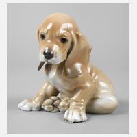 Allach ”Sitzender junger Dackel”111