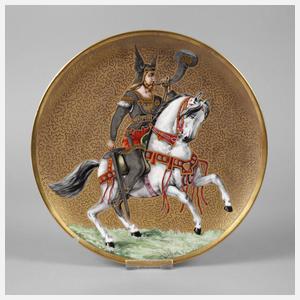 Jäger & Co. Wandteller germanischer Reiter