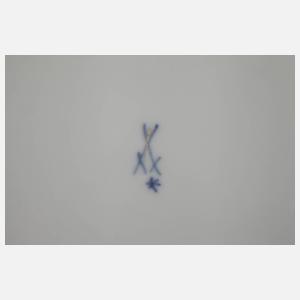 Meissen Durchbruchteller Kauffahrteiszene