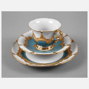 Meissen Prunkgedeck B-Form